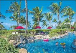  ?? PHOTO: MURPHY O’BRIEN ?? Honua Kai Resort & Spa on the island of Maui in Lahaina features several stunning pools with waterfalls and kid-friendly areas.
