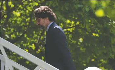  ?? ADRIAN WYLD/ THE CANADIAN PRESS ?? Prime Minister Justin Trudeau is fully invested in the bid to win a seat on the UN Security Council,
knowing that he will wear the humiliatio­n if Canada is rebuffed once again, John Ivison writes.
