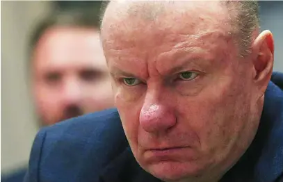  ?? REUTERS ?? Vladimir Potanin tiene una fortuna estimada en 245.000 millones de dólares, según la revista «Forbes»