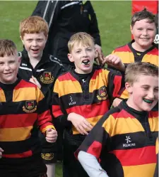  ??  ?? Sligo RFC Under 13s.