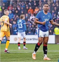  ?? ?? SPOTTED IT Penrice’s pull on Morelos led to pen