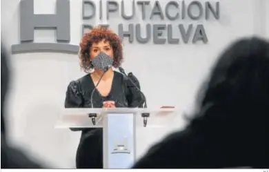  ?? H.I. ?? La presidenta de la Diputación Provincial de Huelva, María Eugenia Limón.