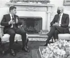 ?? Wednesday. EVAN VUCCI/AP ?? President Joe Biden meets with Ukrainian President Volodymyr Zelenskyy in the White House on