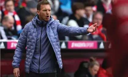  ?? Alexander Hassenstei­n/Getty Images ?? Julian Nagelsmann says Bayern have delivered in the past and may need the pressure to perform well against Villarreal. Photograph: