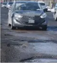  ?? HAMILTON SPECTATOR FILE PHOTO ?? More than 200 pothole damage claims have been made already this year.