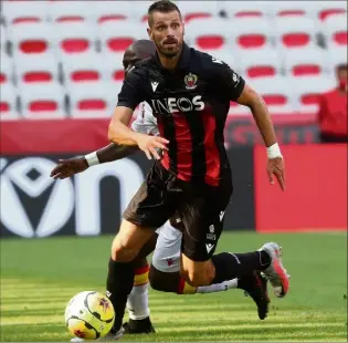  ?? (Photo Sébastien Botella) ?? « Même au ping-pong, Morgan veut toujours gagner » plaisante Thomas Zerbini, son ami connu au centre de formation du Racing, à  ans.