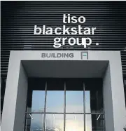  ?? /Alon Skuy ?? Sky’s the limit: Tiso Blackstar grew full-year consolidat­ed turnover to R9.1bn from R8.1bn previously.