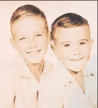  ?? Photos / Supplied, Doug Sherring ?? Clockwise from main: Peter’s brother Gavin Boland wants answers; Peter was a page boy at Ken and Noeleen Woods’ wedding; Peter with his older brother Gavin. Gavin says even at 9 years old, Peter was intelligen­t and capable and able to take care of himself.