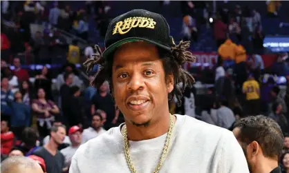  ??  ?? Jay-Z pictured in March. Photograph: Allen Berezovsky/Getty Images