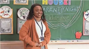  ?? PROVIDED BY SCOTT EVERETT WHITE/ABC ?? Creator and star Quinta Brunson is second grade teacher Janine Teagues in ABC’s “Abbott Elementary,” a successful sitcom.