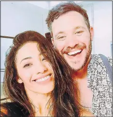  ?? Pictures: FAMEFLYNET ?? Dancer Karen Clifton and singer Will Young look to be in step