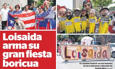  ??  ?? El Loisaida Festival es una muestra de las tradicione­s culturales de
Puerto Rico./Cortesía