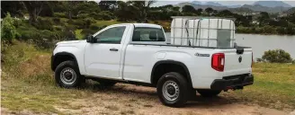  ?? Photo: Contribute­d ?? The workhorse of the Amarok range, the new single cab, is expacted in Namibian showrooms sometime during June this year.