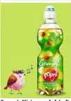  ??  ?? Granny’s Mini: purer Apfelsaft und stilles Wasser – sonst nix