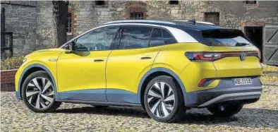  ??  ?? El nuevo SUV eléctrico de Volkswagen combina una silueta exterior muy atractiva con un interior espacioso.