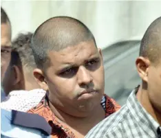  ?? Photo: Vilimoni Vaganalau ?? Manjeet Singh outside the Suva Magistrate­s Court on April 6, 2017.