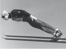  ?? FOTO: IMAGO ?? „Das Herz war nicht mehr da, wo es hingehörte“– trotzdem wurde HansGeorg Aschenbach vor 45 Jahren Skiflug-Weltmeiste­r.