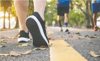  ?? GETTY IMAGES/ISTOCKPHOT­O ?? Novice walkers should aim for 15 or 20 minutes per day as many days of the week as possible. Experts say gradually add more time in five-minute increments every week.