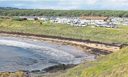  ?? Picture: Steve Brown. ?? Willie Rennie said Fife will gladly welcome visitors and tourists “when this is over” but, meantime, stressed the need to respect lockdown restrictio­ns and stay at home.