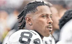  ?? USA TODAY SPORTS ?? Former Pittsburgh Steelers and Oakland Raiders receiver Antonio Brown has been in the NFL spotlight for all the wrong reasons, and the league should have done something — anything — to extinguish what’s been a tire fire.