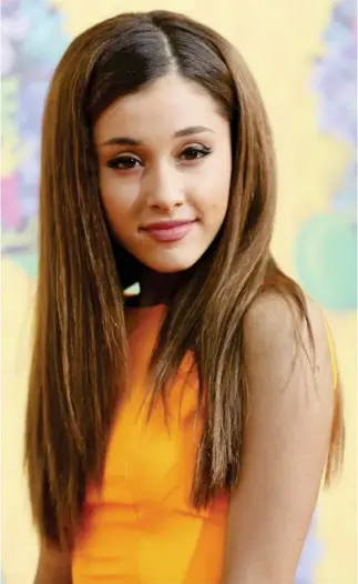  ??  ?? Ariana Grande