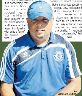 Reggae Boyz ambassador role excites Butler - PressReader