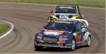  ??  ?? Jordan was a World RX podium finisher in 2014