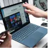  ?? — AFP ?? The Surface Go is a toneddown version of Microsoft’s Surface laptop.