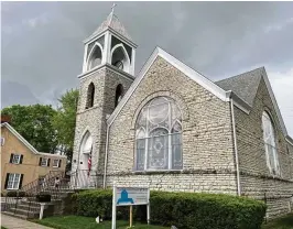  ?? ED RICHTER/STAFF ?? The South Dayton Church of Christ in Springboro has been selected to receive the annual Jonathan Wright Award for Historic Preservati­on. The city’s Architectu­ral Review Board will present the award to the church during the May 16 meeting of Springboro City Council.