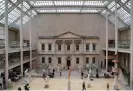  ?? P Spiro/Alamy ?? The Charles Engelhard Court atrium of the Metropolit­an Museum of Art. Photograph:
