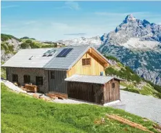  ?? Foto: Schimmelpf­ennig ?? Das Kaufbeurer Haus liegt an der Nordseite der Hornbachke­tte. Es wird von Alpen‰ vereinsmit­gliedern aus Bad Wörishofen betreut.