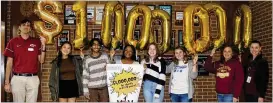  ?? COURTESY ?? Students at Brookwood High recently reached the $1 million mark in their fundraisin­g goal more than a year ahead of schedule.