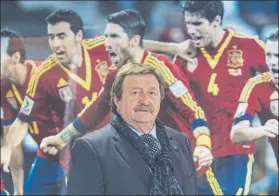  ?? FOTO: J.A. GARCÍA SIRVENT ?? Juan Luis Larrea, actual presidente en funciones de la RFEF