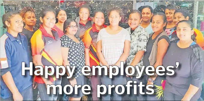  ?? Picture: SUPPLIED ?? Rosy Hearts Centrepoin­t staff members.