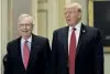  ??  ?? Mitch is a dour, sullen, and unsmiling political hack, and if Republican Senators are going to stay with him, they will not win again.
Donald Trump