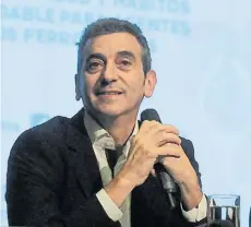  ??  ?? Florencio Randazzo. El candidato favorito de la interna del Frente Justiciali­sta presenta su lista en Bolívar.