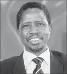  ??  ?? President Edgar Lungu