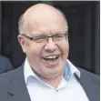  ?? FOTO: DPA ?? Nocht lacht er: Kanzleramt­sminister Peter Altmaier (CDU).