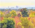  ?? FILE PHOTO
COURANT ?? The Hartford skyline is visible from Wickham Park in Manchester.