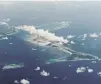  ??  ?? 0 Diego Garcia, a US air base in the Chagos Islands