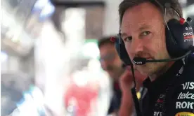  ?? Photograph: Qian Jun/MB Media/Getty Images ?? Christian Horner and Red Bull remain under focus as the female employee they dismissed has launched an appeal.