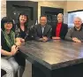  ?? SUPPLIED ?? Members of the Trico Homes excecutive team, from left, Eleanor Chiu, chief financial officer, Maaike Ezinga, vicepresid­ent of human resources, Wayne Chiu, chief executive officer, Wanda Palmer, vicepresie­nt of marketing and Tom Chisholm, president.