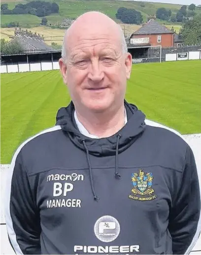  ??  ?? ●● Bacup Borough manager Brent Peters