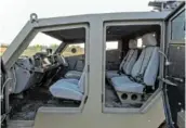  ?? ?? Land Cruiser cabin is easily identifiab­le.