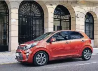  ?? FOTO: HERSTELLER ?? Im Kleinstwag­ensegment fällt der Kia Picanto mit seinen umfangreic­hen Ausstattun­gsoptionen auf.