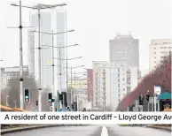  ??  ?? A resident of one street in Cardiff – Lloyd George Avenue – told the inquiry 4,500 syringes have been recovered from the area so far this year