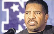  ?? ASSOCIATED PRESS 2001 ?? Dennis Green, who had a 97-62 record with Minnesota before finishing his coaching career with Arizona, died of a heart attack, the Cardinals said.