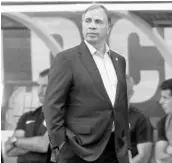  ?? DAVID ZALUBOWSKI/ASSOCIATED PRESS ?? Coach Bruce Arena and the U.S. team failed to make the 2018 World Cup after losing to Trinidad and Tobago.