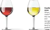  ?? /123RF ?? Comfort zone: Wines made from the merlot and sauvignon varieties tend to be predictabl­e.