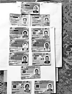  ??  ?? Some cases of Orang Asal Sarawak single families with ‘rainbow’ of identifica­tion cards remain unsolved, said Peter.